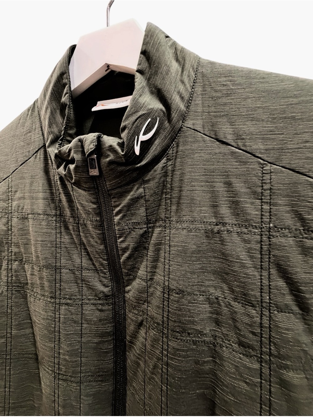 KJUS Men Rowan Insulated Quilted Vest Green Size XL Golf Outerwear - Picture 4 of 10